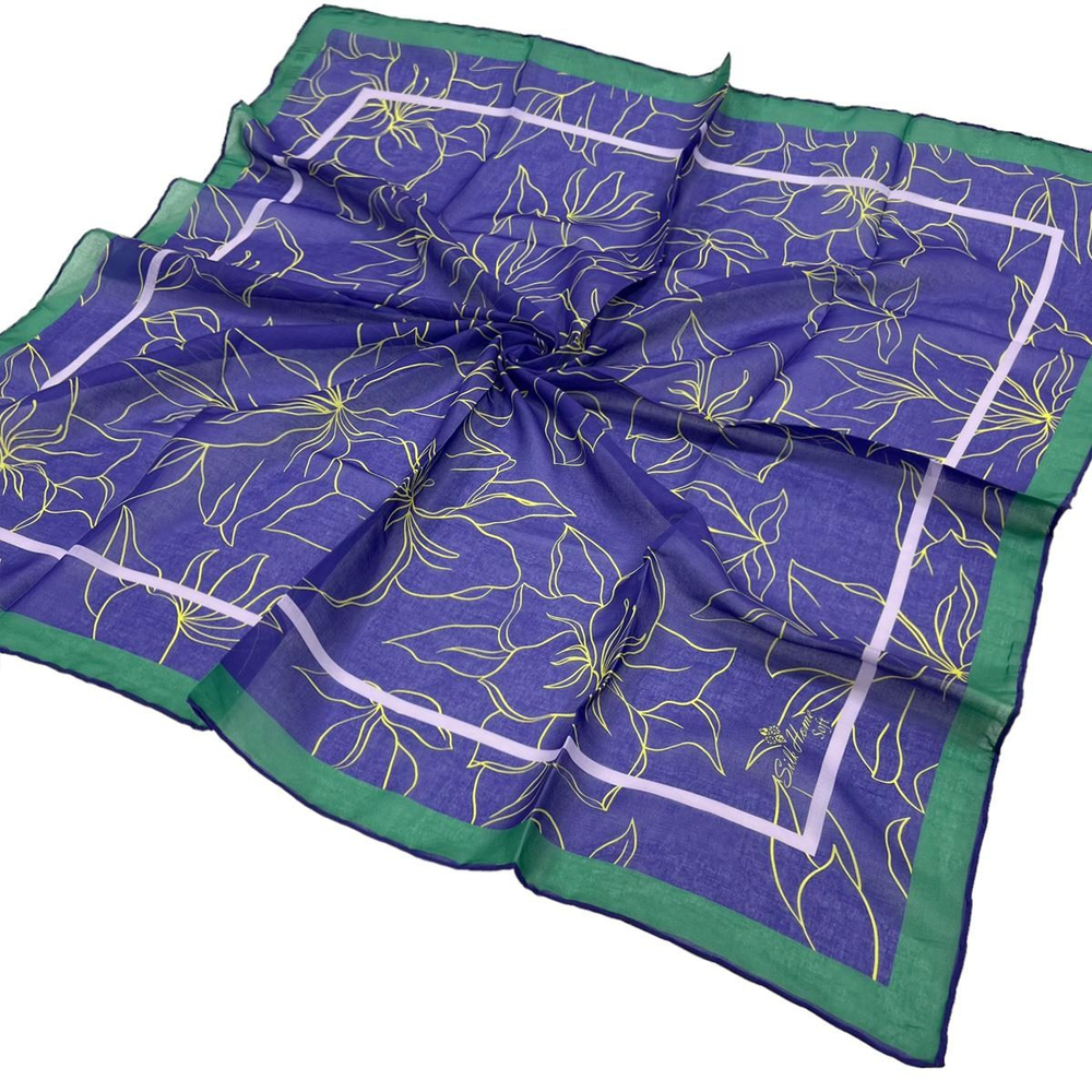 Silk Home Soft Eşarp - Mor