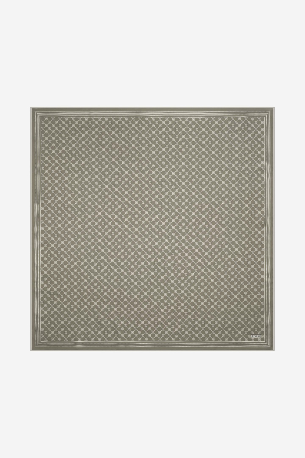Vakko Twill İpek Eşarp - Özel Seri - Kum