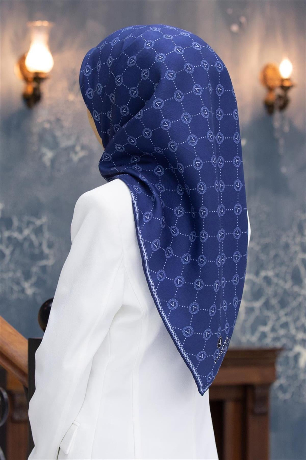 Vissona Exclusive Twill İpek Eşarp - 50892 - 0031