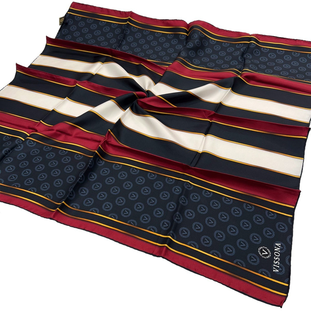 Vissona Twill İpek Eşarp - 10579 - 0033-0018