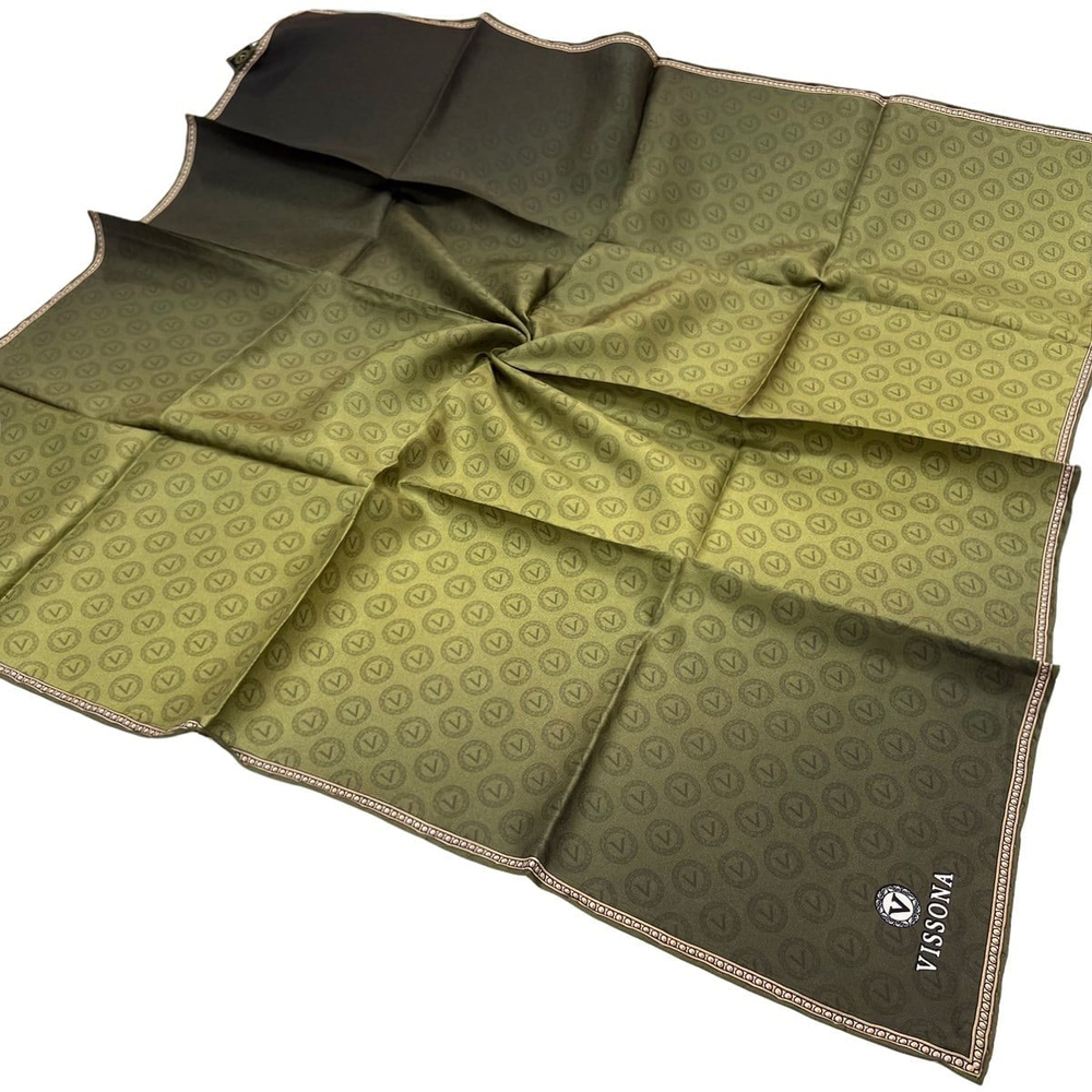 Vissona Twill İpek Eşarp - 11276 - 0066