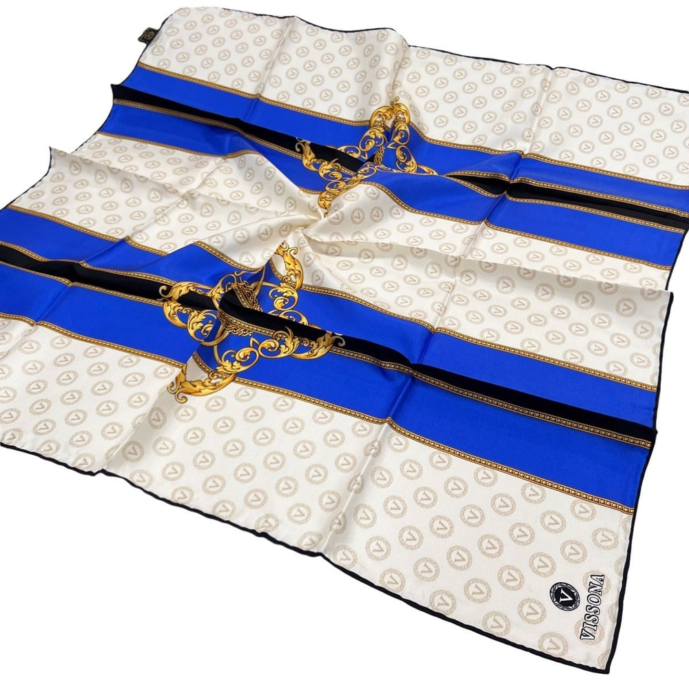 Vissona Twill İpek Eşarp - 12405 - 0032-0011
