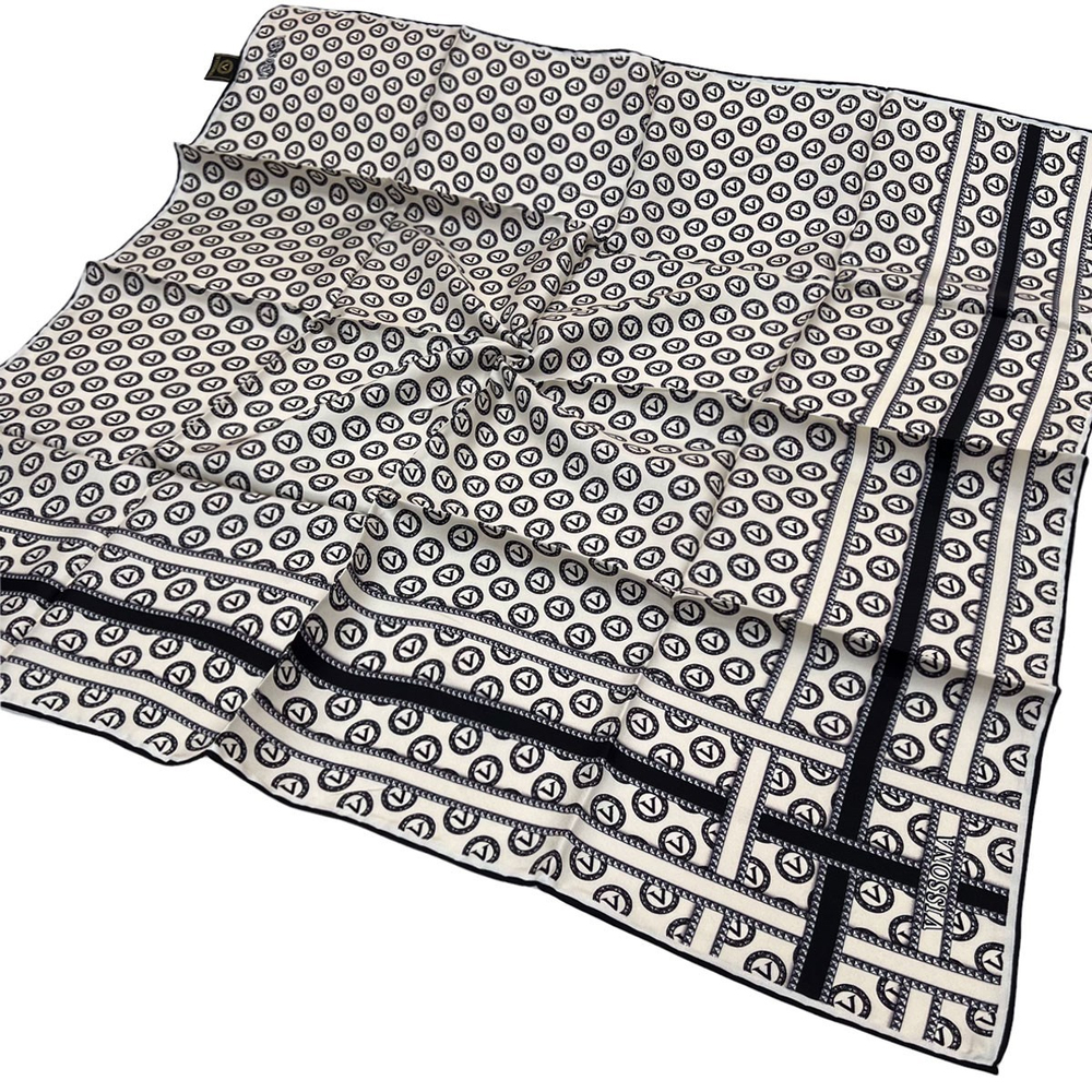 Vissona Twill İpek Eşarp - 16505 - 0003-0001