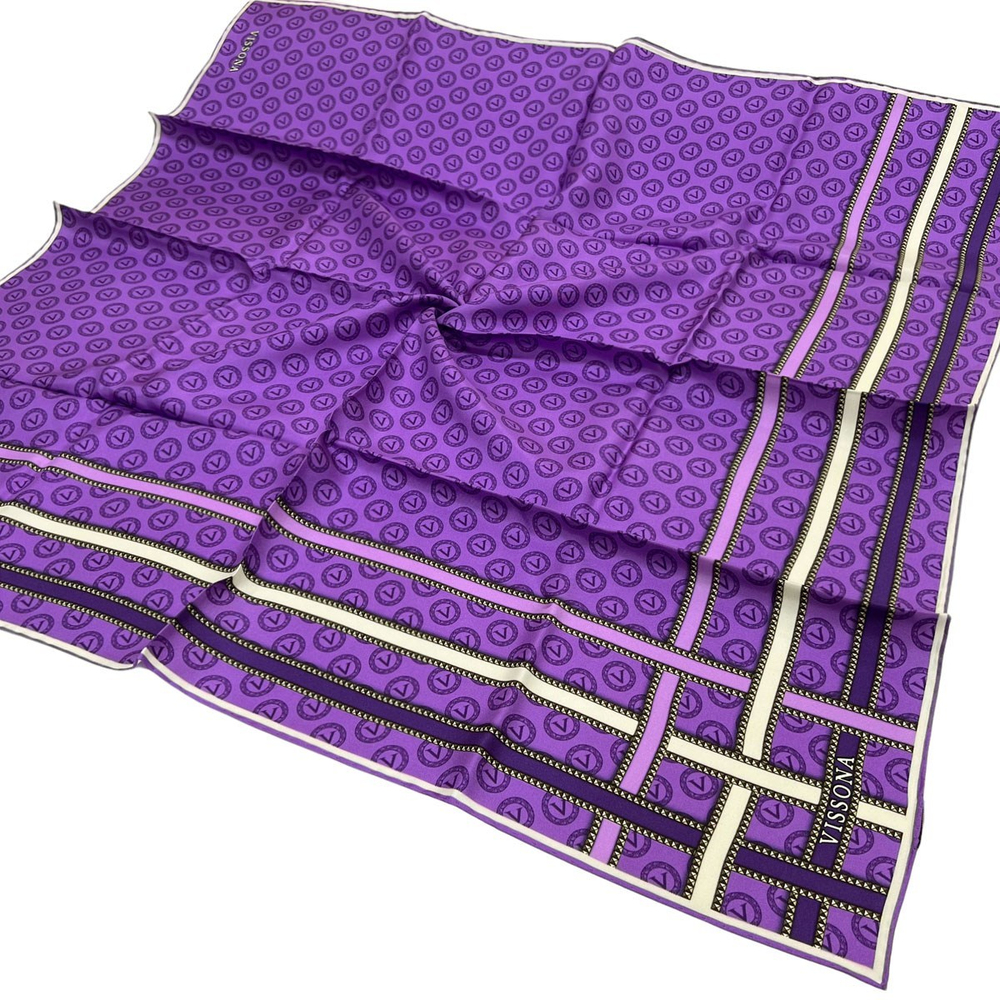 Vissona Twill İpek Eşarp - 16505 - 0022-0022