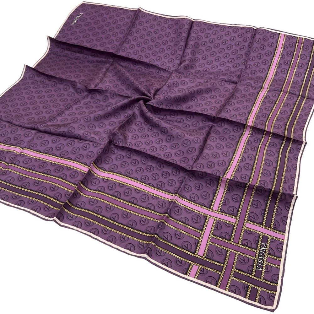 Vissona Twill İpek Eşarp - 16505 - 0023-0023