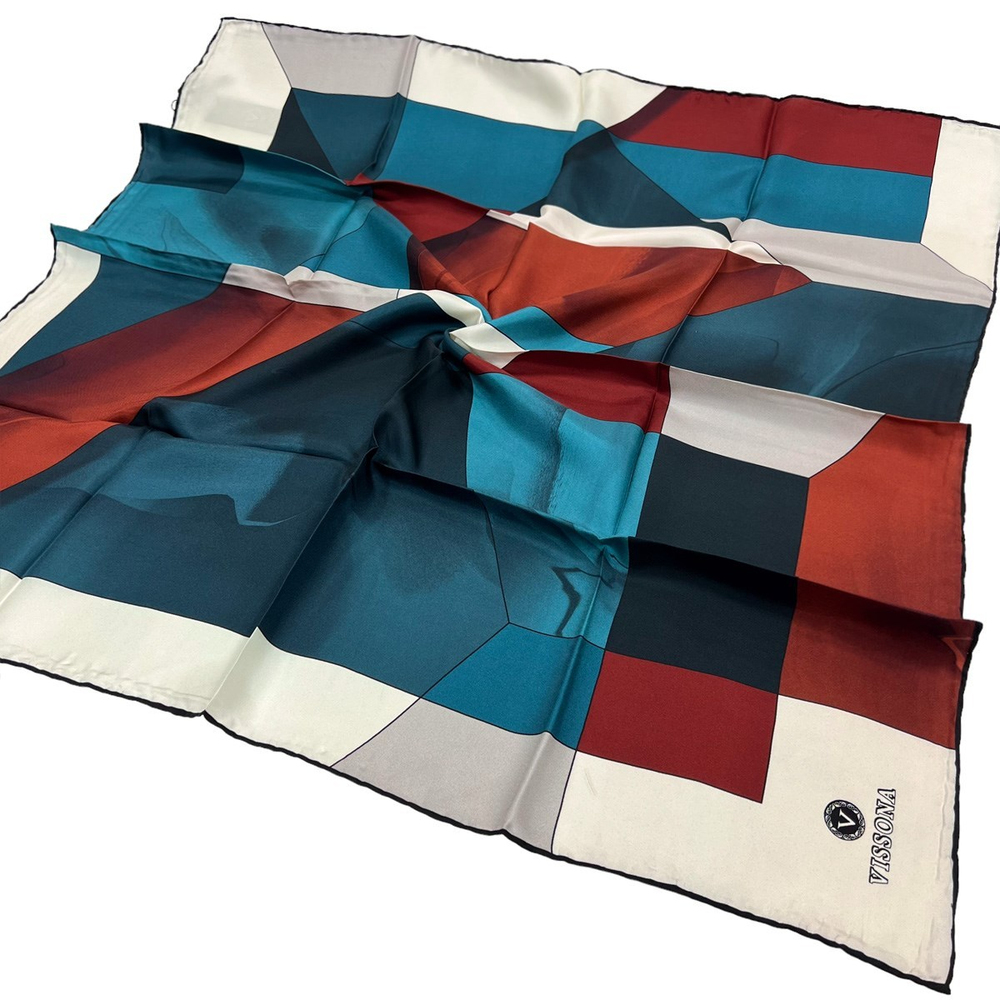 Vissona Twill İpek Eşarp - 310 - 0014-0040