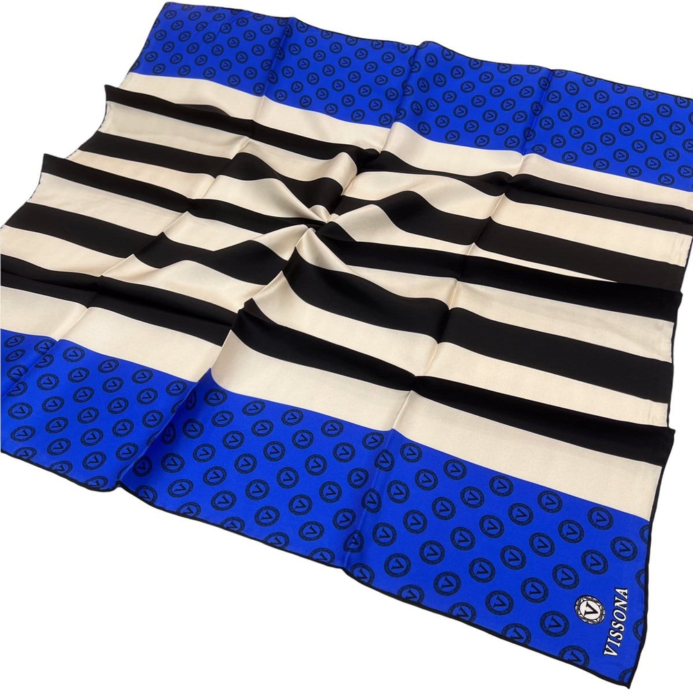 Vissona Twill İpek Eşarp - 5139 - 0032-0001