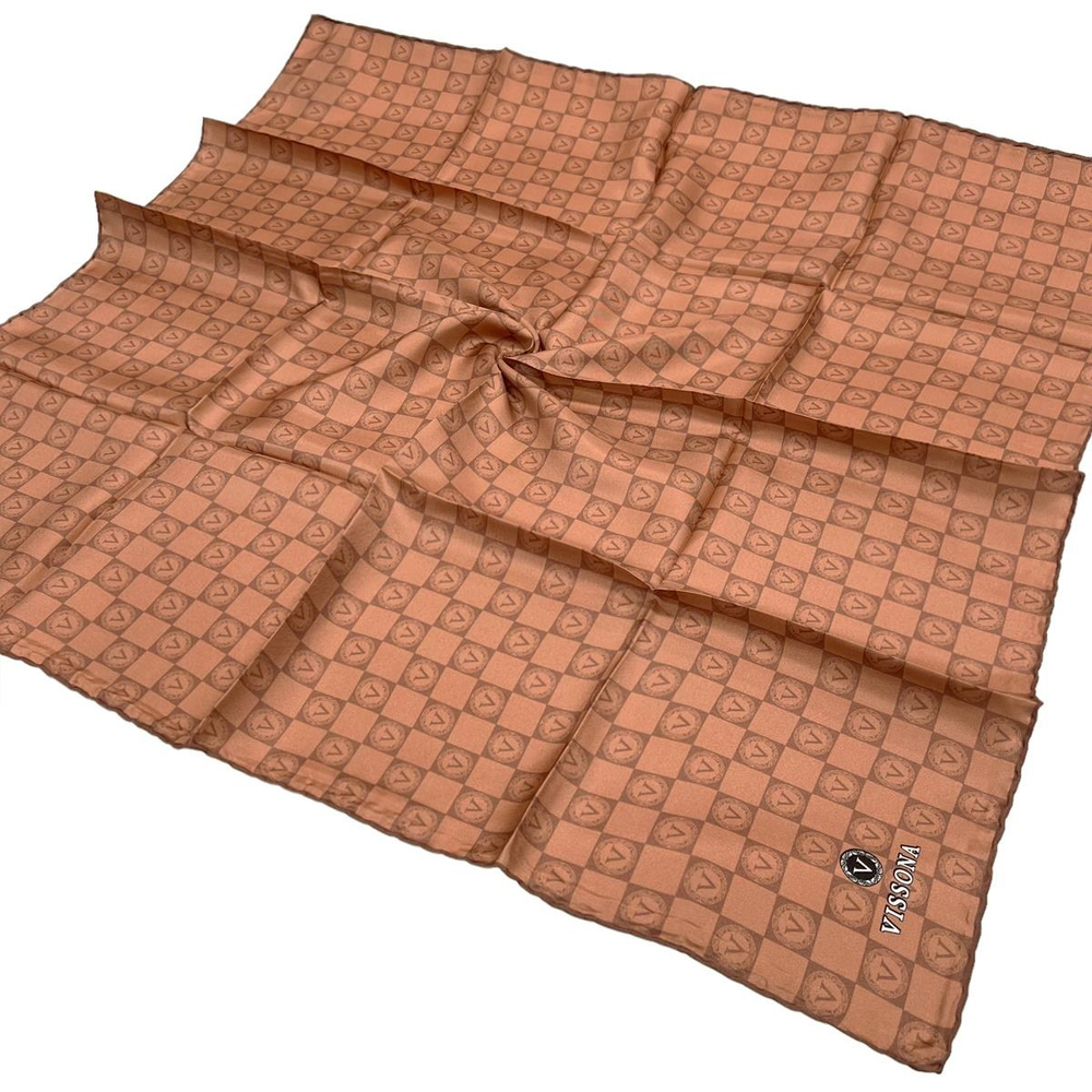 Vissona Twill İpek Eşarp - 51495 - 0014