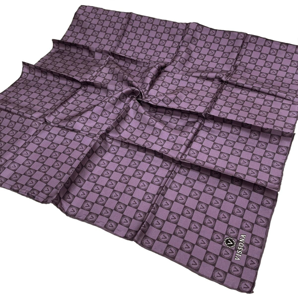 Vissona Twill İpek Eşarp - 51495 - 0023