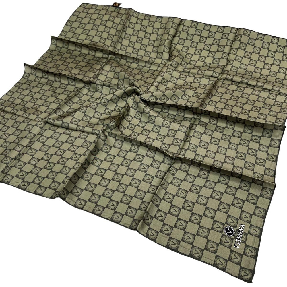 Vissona Twill İpek Eşarp - 51495 - 0301