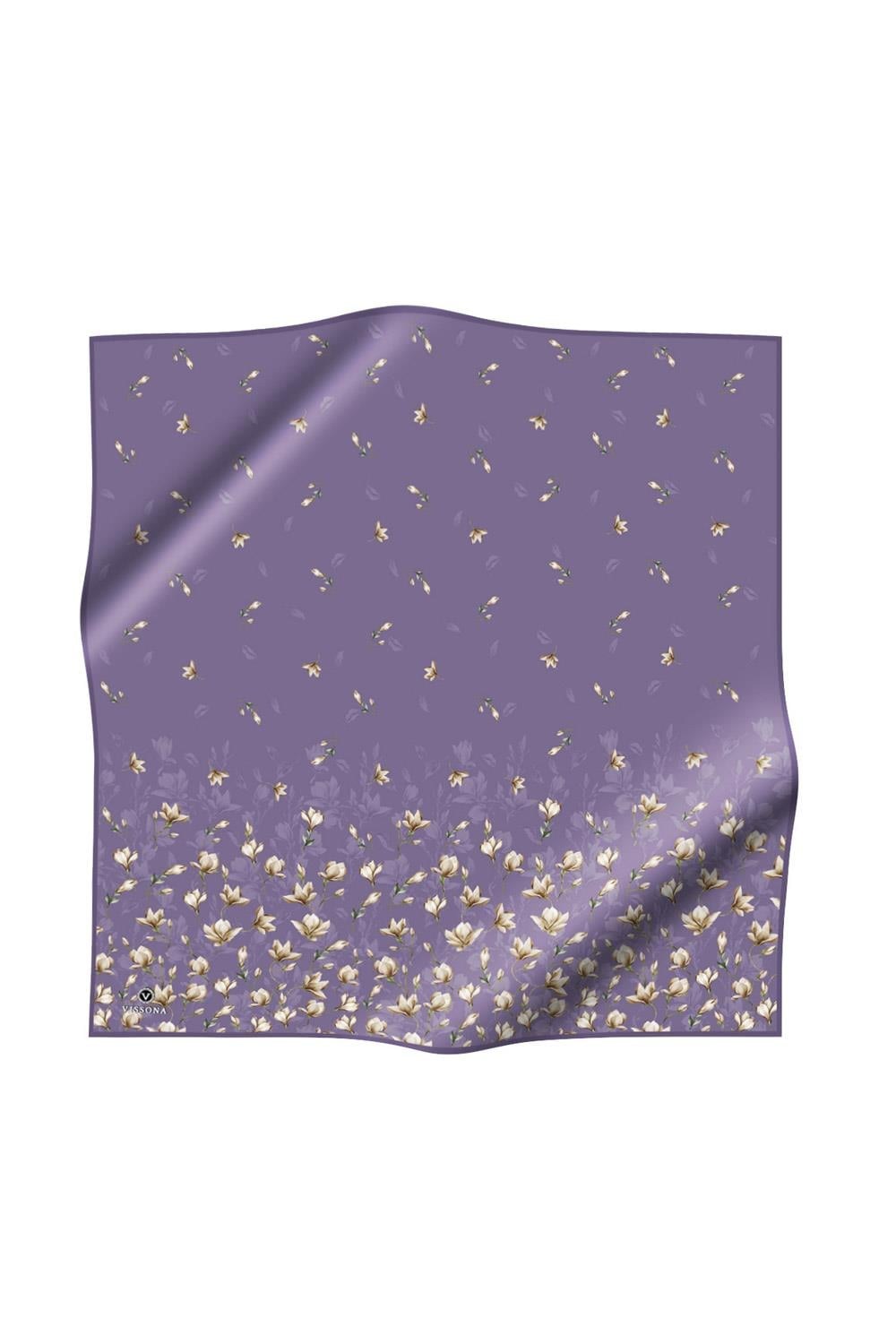 Vissona Twill İpek Eşarp - 51776 - 0022