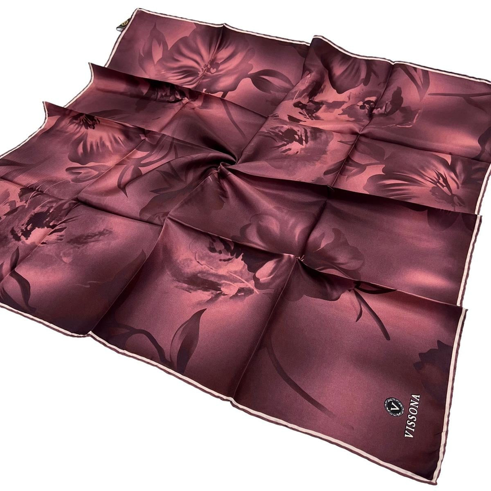 Vissona Twill İpek Eşarp - 6269 - 0020