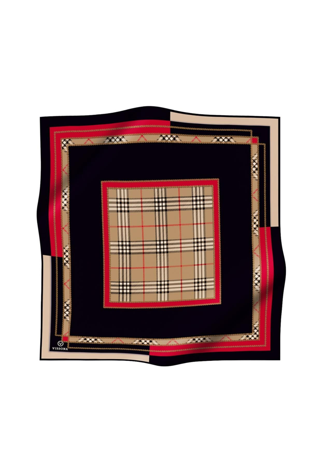 Vissona Twill İpek Eşarp - 781 - 0017
