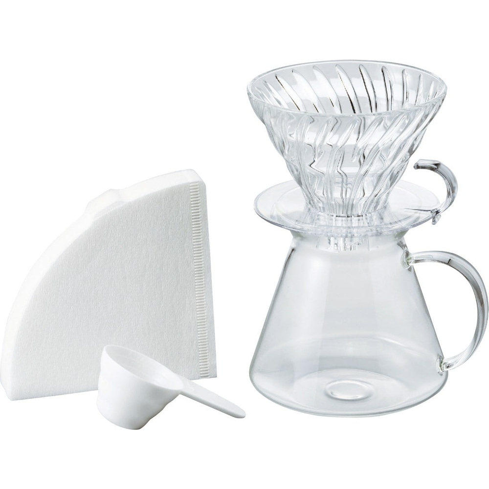 Hario V60 -  02 Cam Demleme Seti 