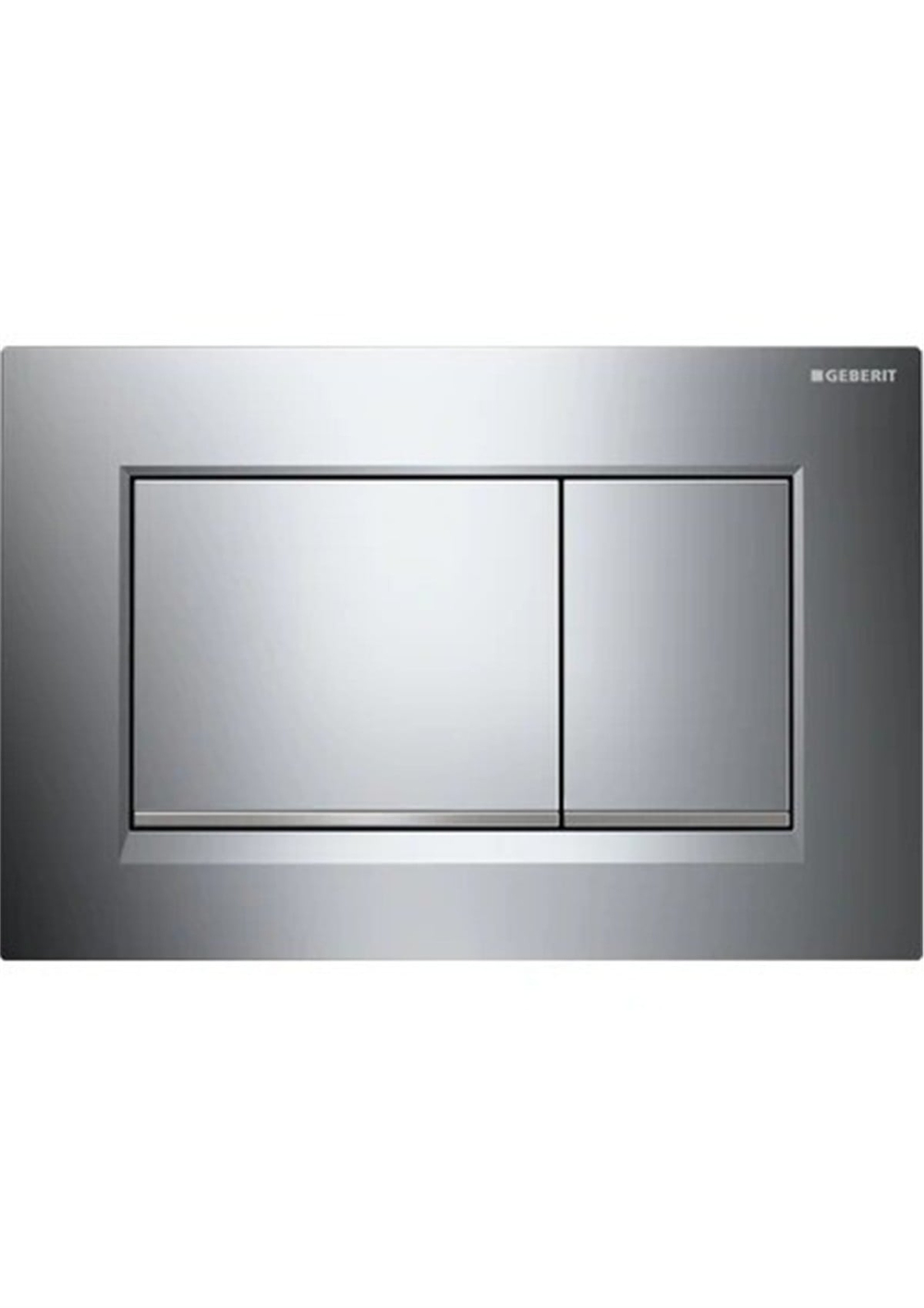 Geberit - Kumanda Kapaklı Sigma 30-Çift Basmalı, Parlak/Mat/Parlak