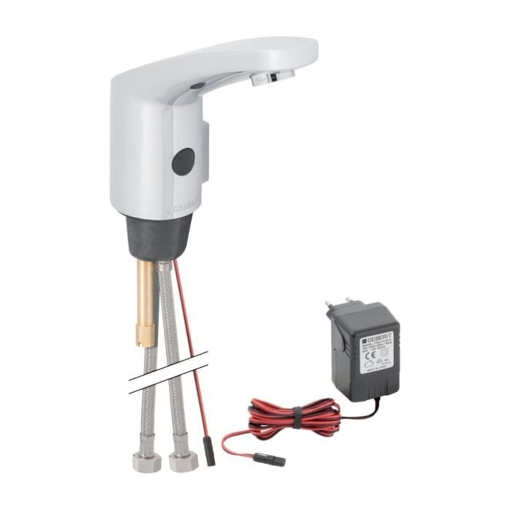 Geberit tip 185 lavabo bataryası, elektrikli