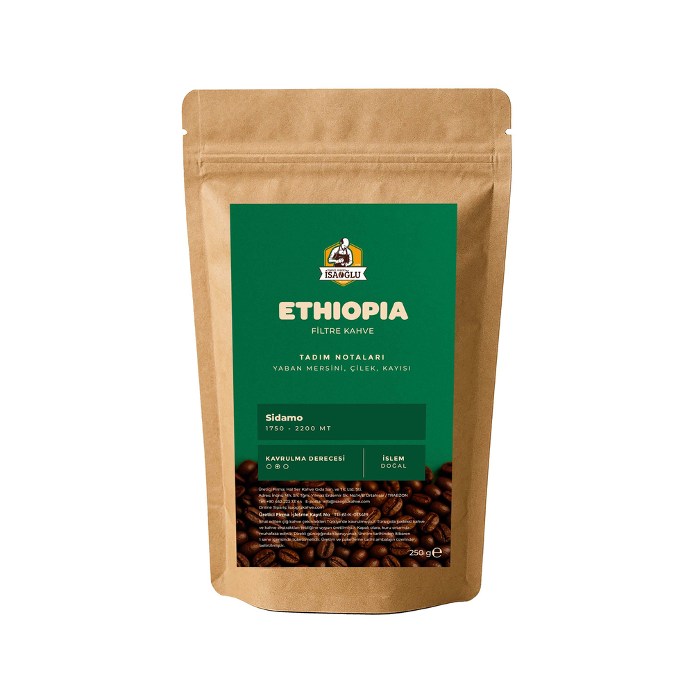 İsaoğlu Ethiopia Filtre Kahve (250 gr)