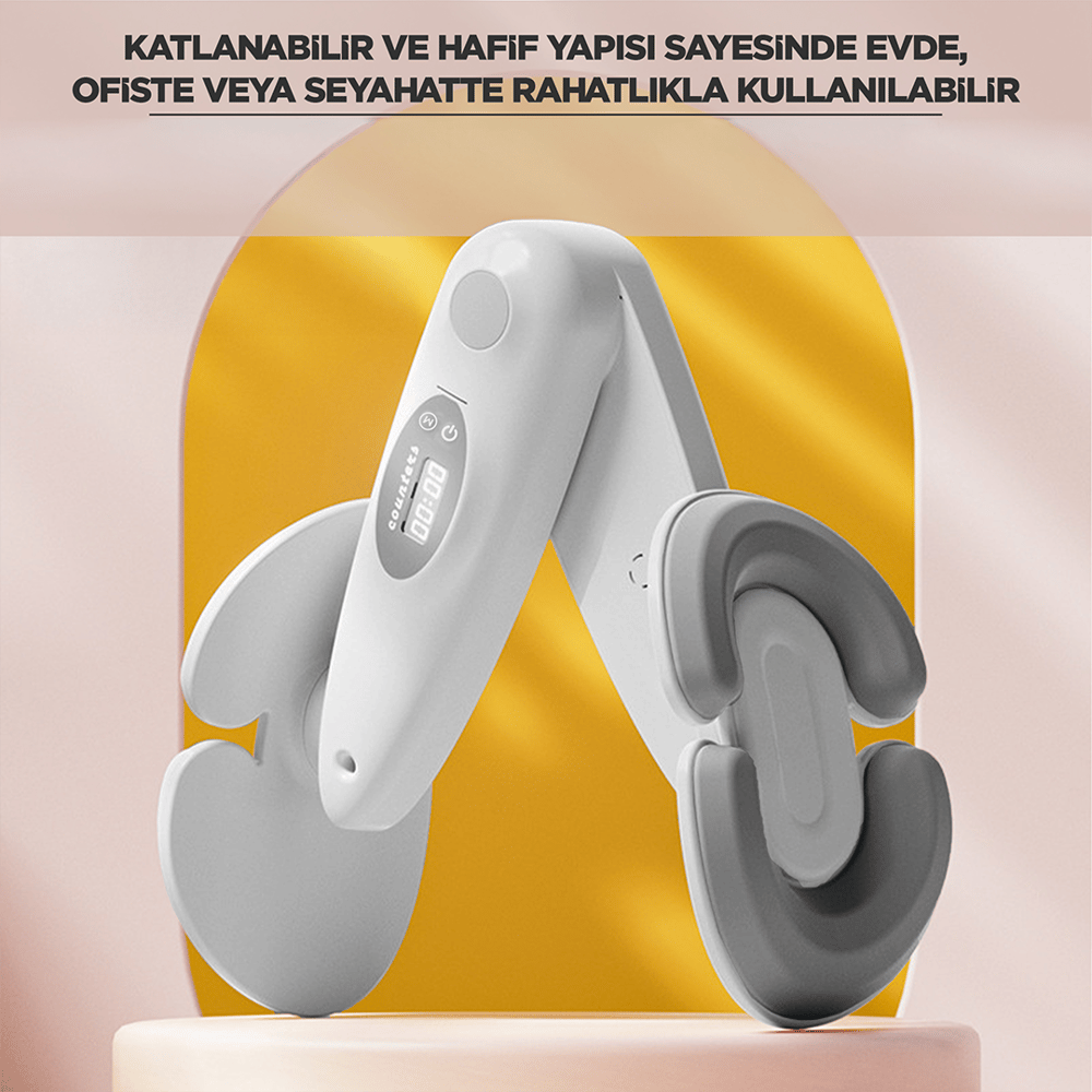 İç Bacak Egzersiz Aleti Thigh Master Kegel Cihazı Pelvik Taban Kas Aleti Kalça ve Kol Sıkılaştırıcı