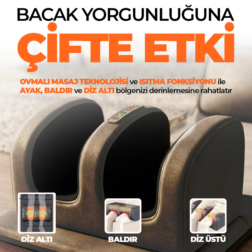 RLX20 Katlanabilir Elektrikli Tam Vücut Isıtmalı Masaj Yatağı Boyun Masaj Cihazı Ayak Masaj Cihazı