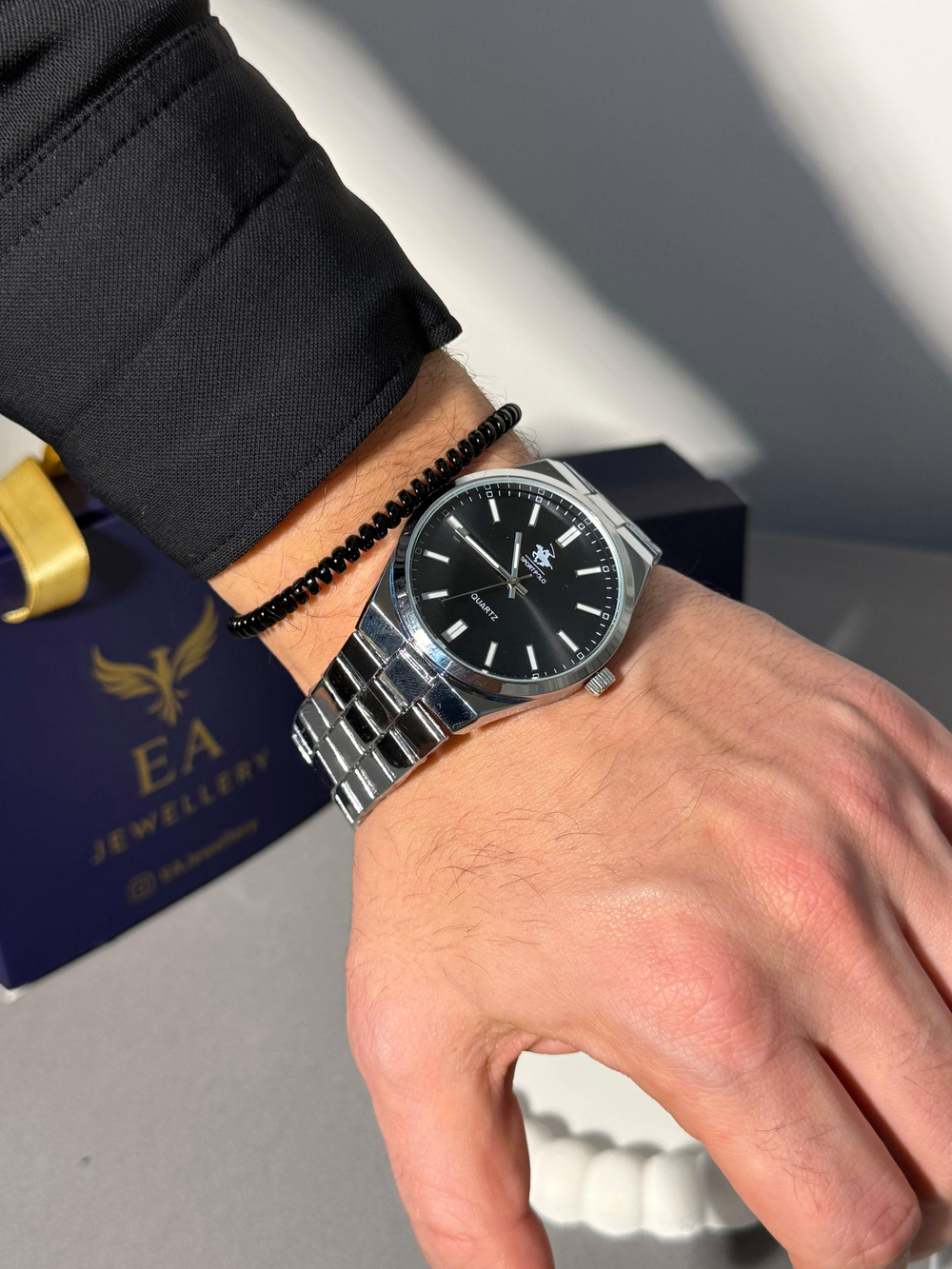 KLASİK SİYAH POLO SAAT