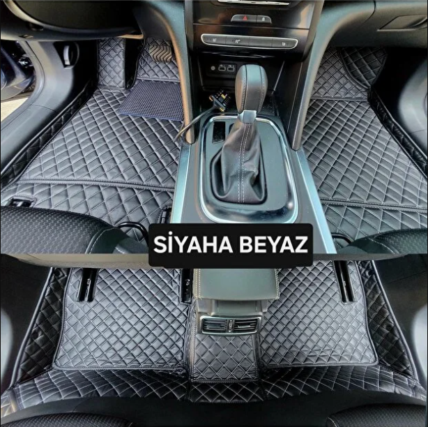 AUDİ A5 2016 - 2024 Uyumlu 8D Araca Özel Havuzlu Deri OTO PASPAS