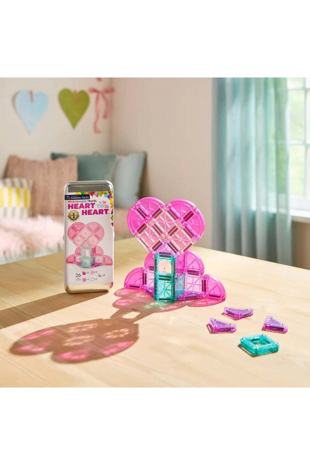 MAGNA-TILES® - Travel Set - Kalpli Set Manyetik Bloklar - 26 Parça