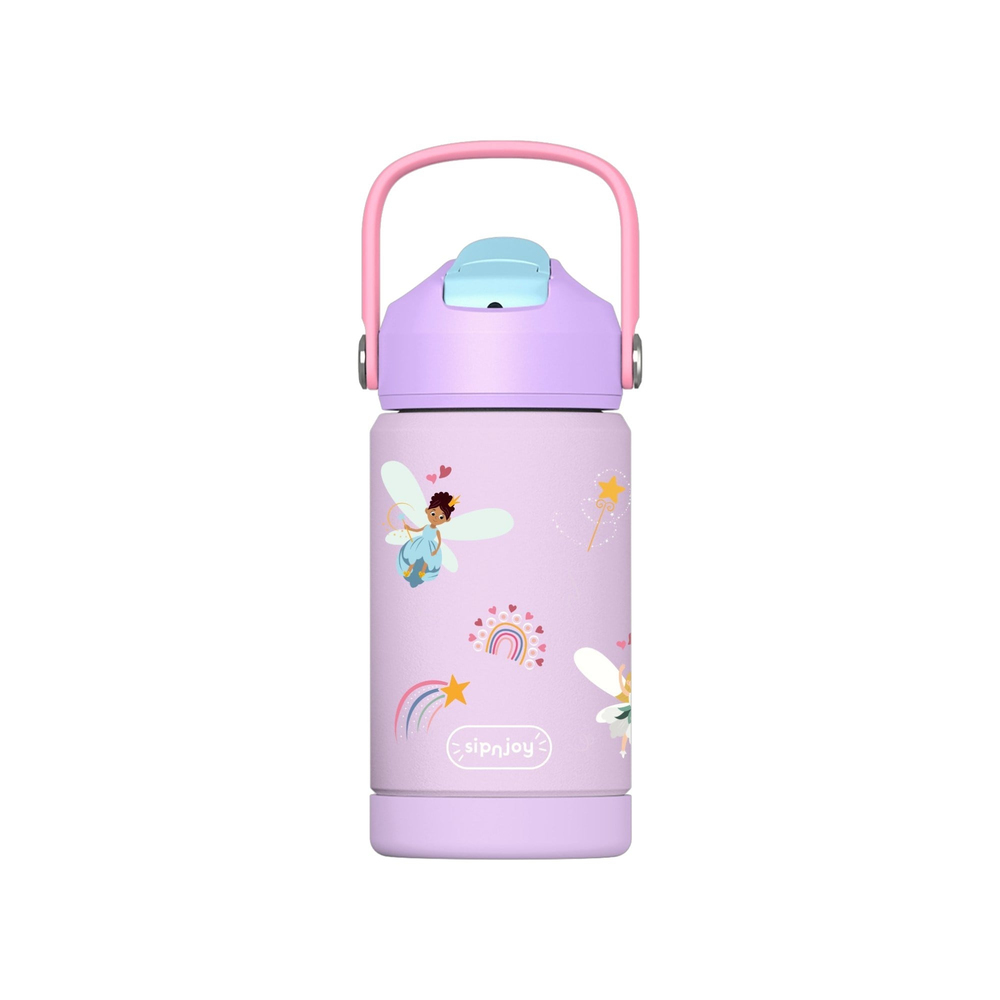 SipnJoy - FlipSip Çocuk Su Termosu | 360 ml - Fairy Sparkle