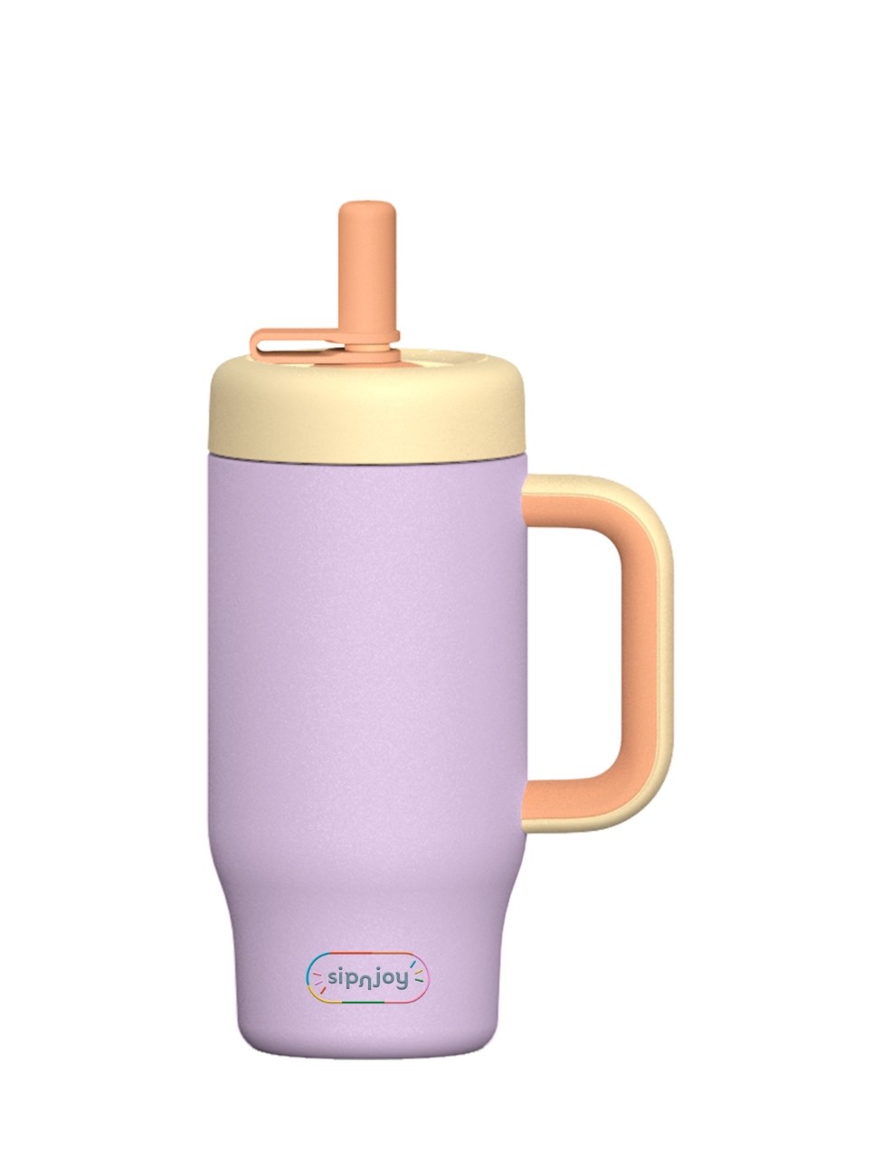 SipnJoy - HandleHug Tumbler | 550 ml - Lila