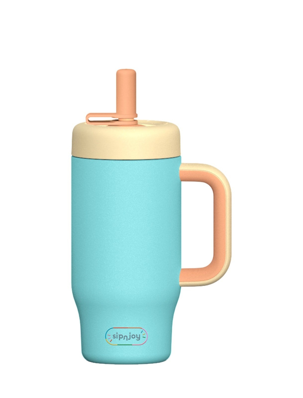 SipnJoy - HandleHug Tumbler | 550 ml - Turkuaz