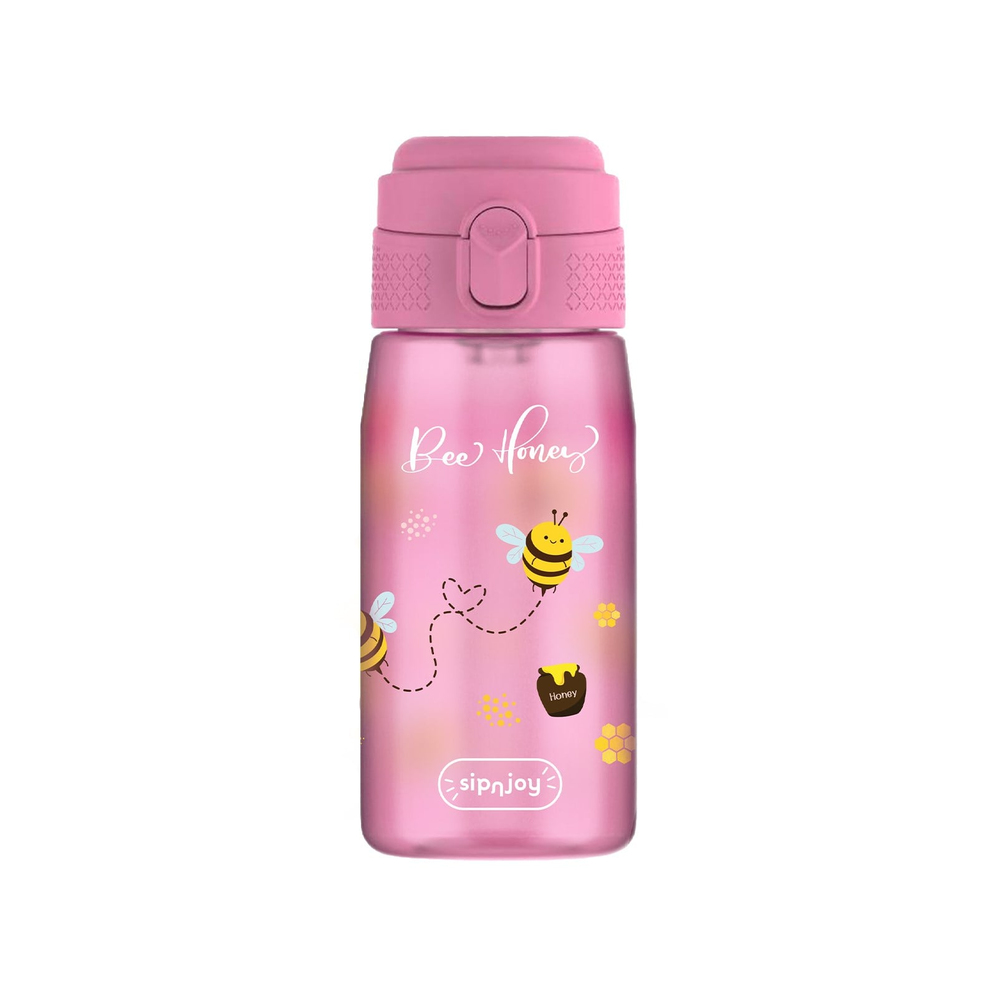 SipnJoy -QuickGulp Tritan Suluk | 420 ml - Bee Honey