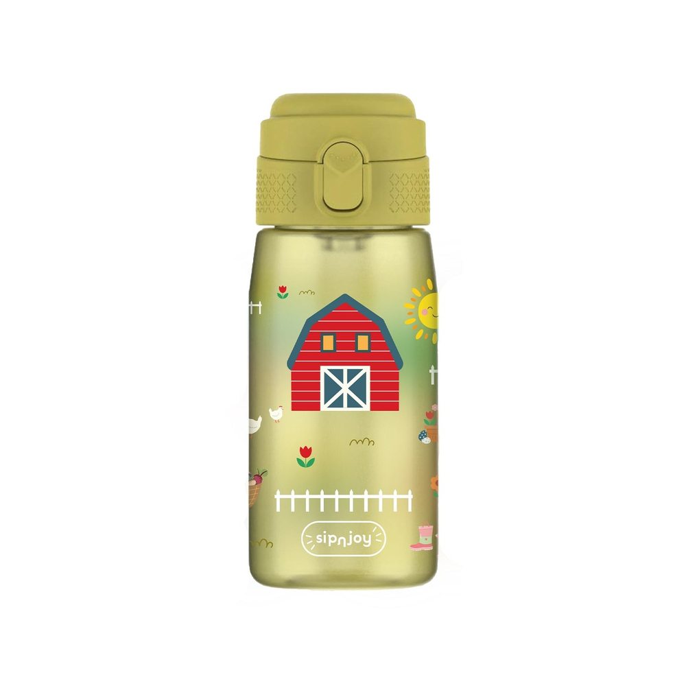 SipnJoy - QuickGulp Tritan Suluk | 420 ml - Farmyard Fun