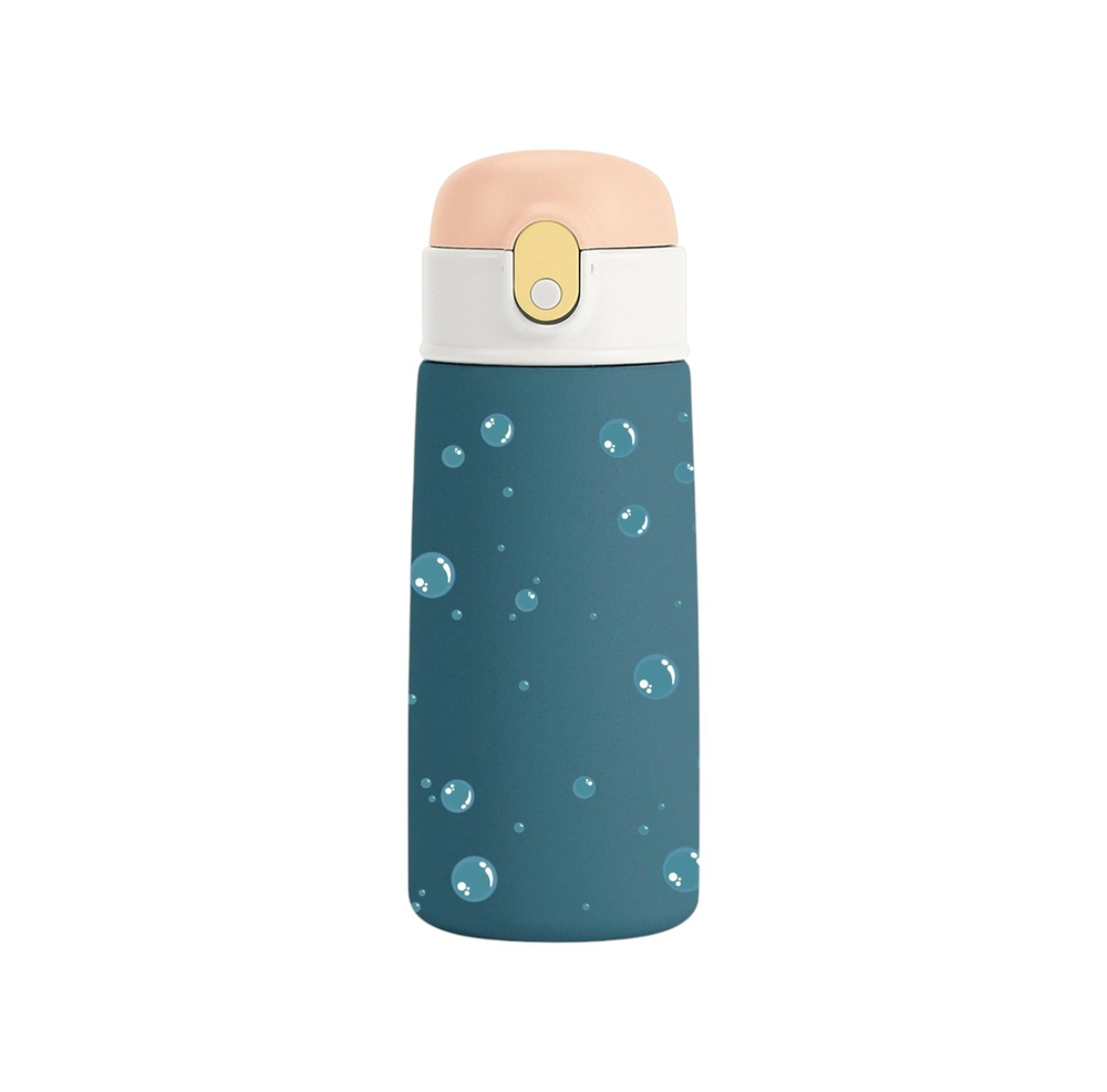 SipnJoy - SipSquad Çocuk Su Termosu | 480 ml - Turtle Voyage