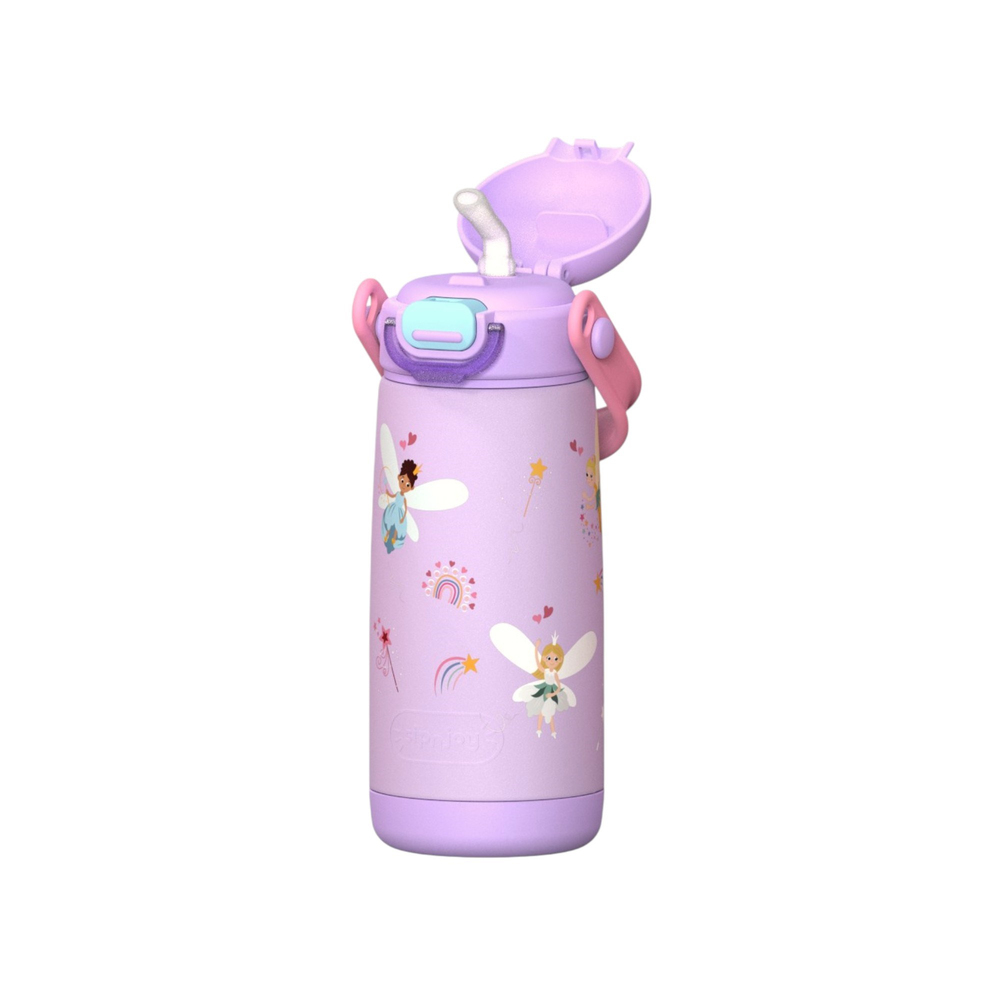 SipnJoy - SipSquad Plus Çocuk Su Termosu  | 480 ml - Fairy Sparkle