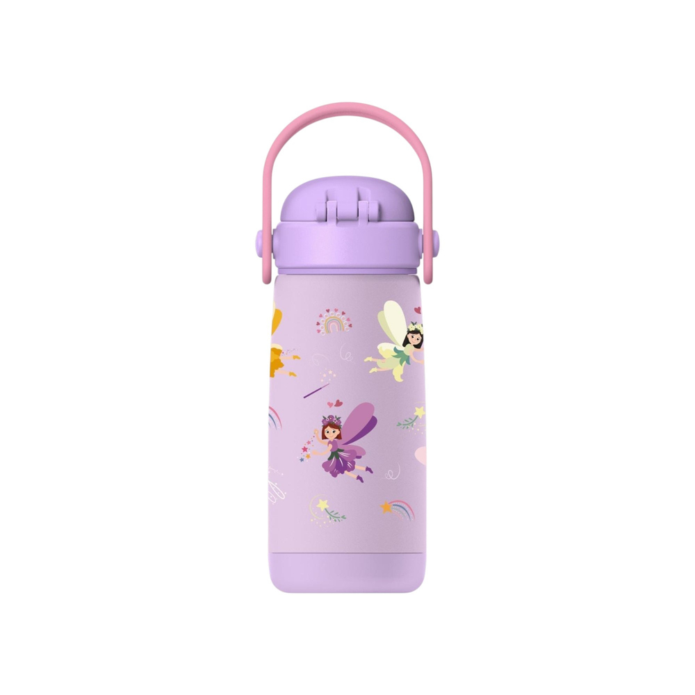 SipnJoy - SipSquad Plus Çocuk Su Termosu  | 480 ml - Fairy Sparkle