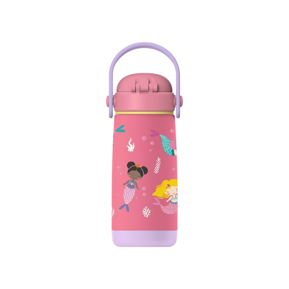 SipnJoy - SipSquad Plus Çocuk Su Termosu  | 480 ml - Mermaid Dream
