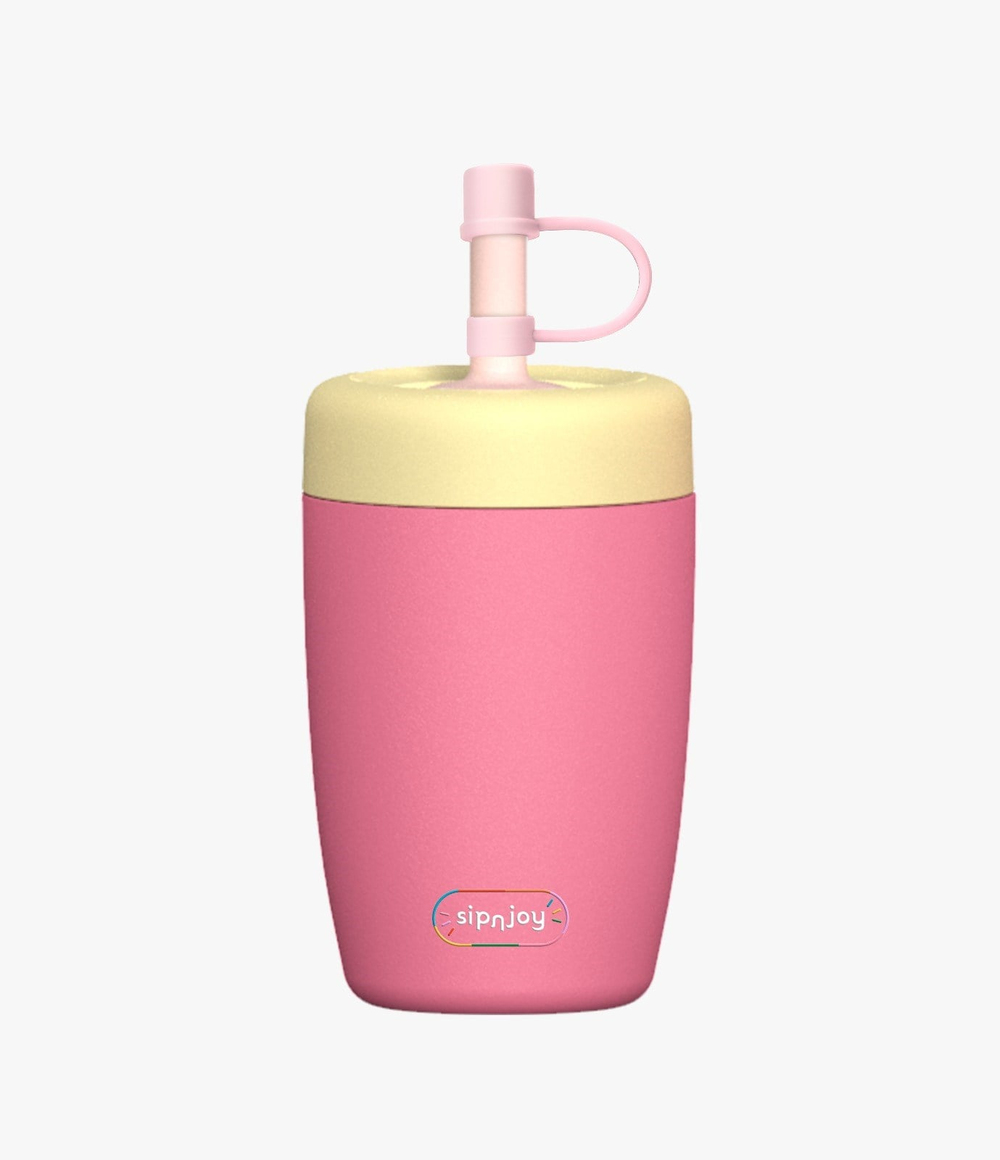 SipnJoy - StrawBuddy Tumbler | 360 ml - Pembe