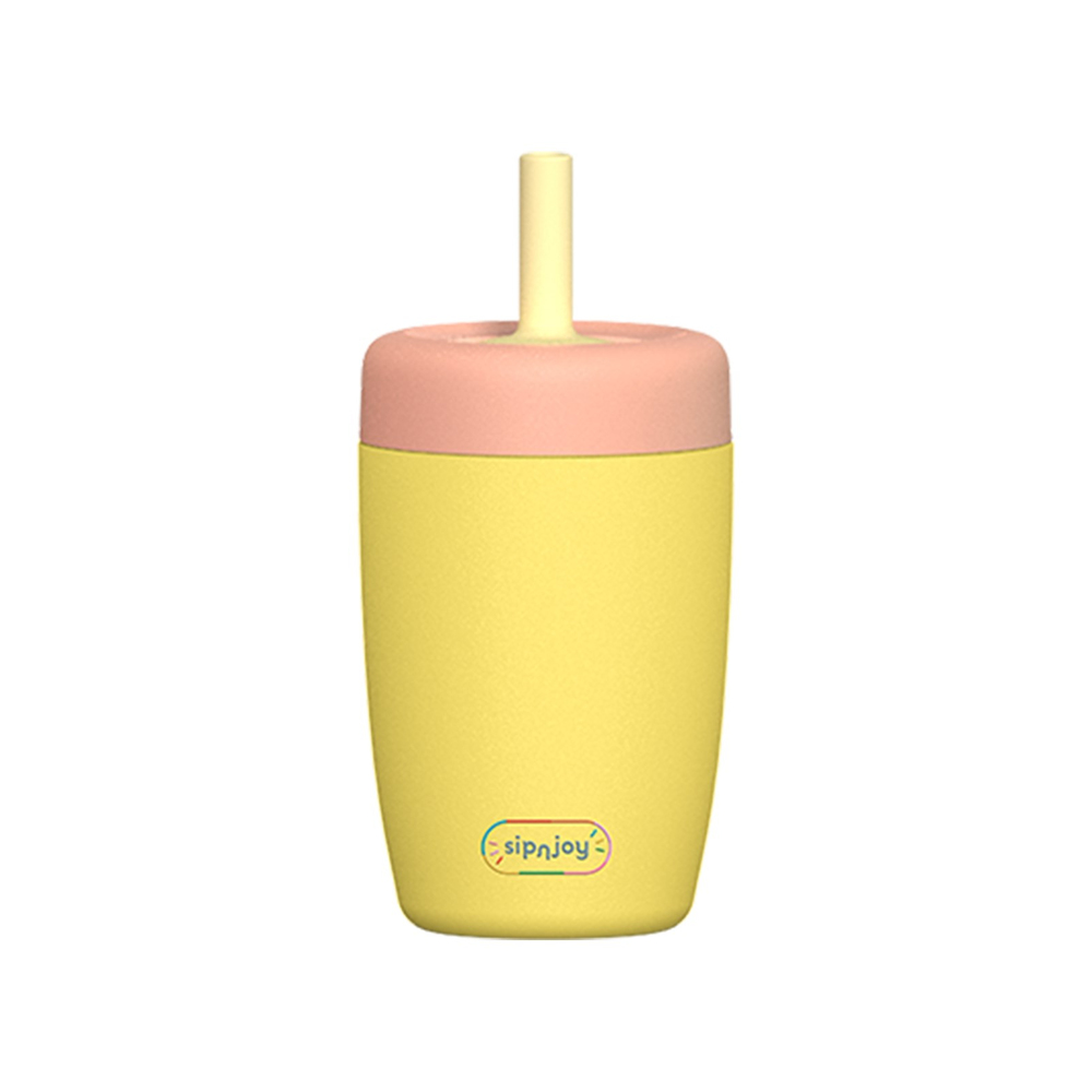 SipnJoy - StrawBuddy Tumbler | 360 ml - Sarı