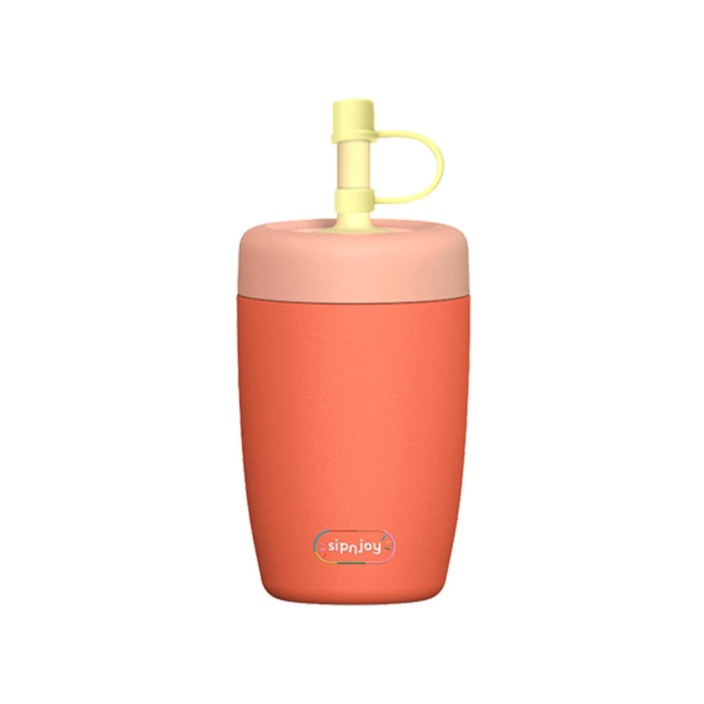 SipnJoy - StrawBuddy Tumbler | 360 ml - Turuncu