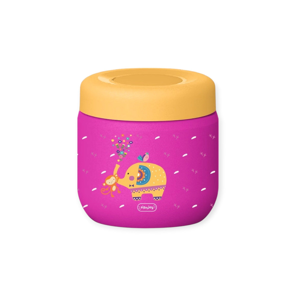 SipnJoy - Termos Yemek Kabı | 360 ml - Jolly Elephant