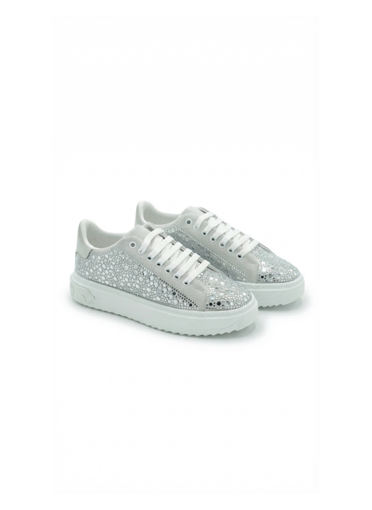 Luvesta Taşlı Sneaker Beyaz