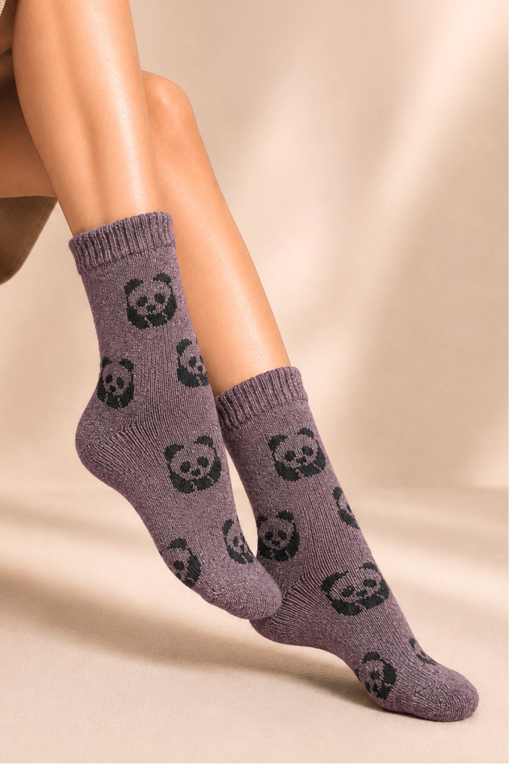 Kadın Lambswool Kışlık Soket Çorap 4lu Paket - 36 - 40