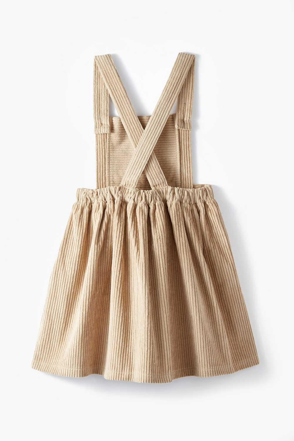 Taş Rengi Kadife Elbise