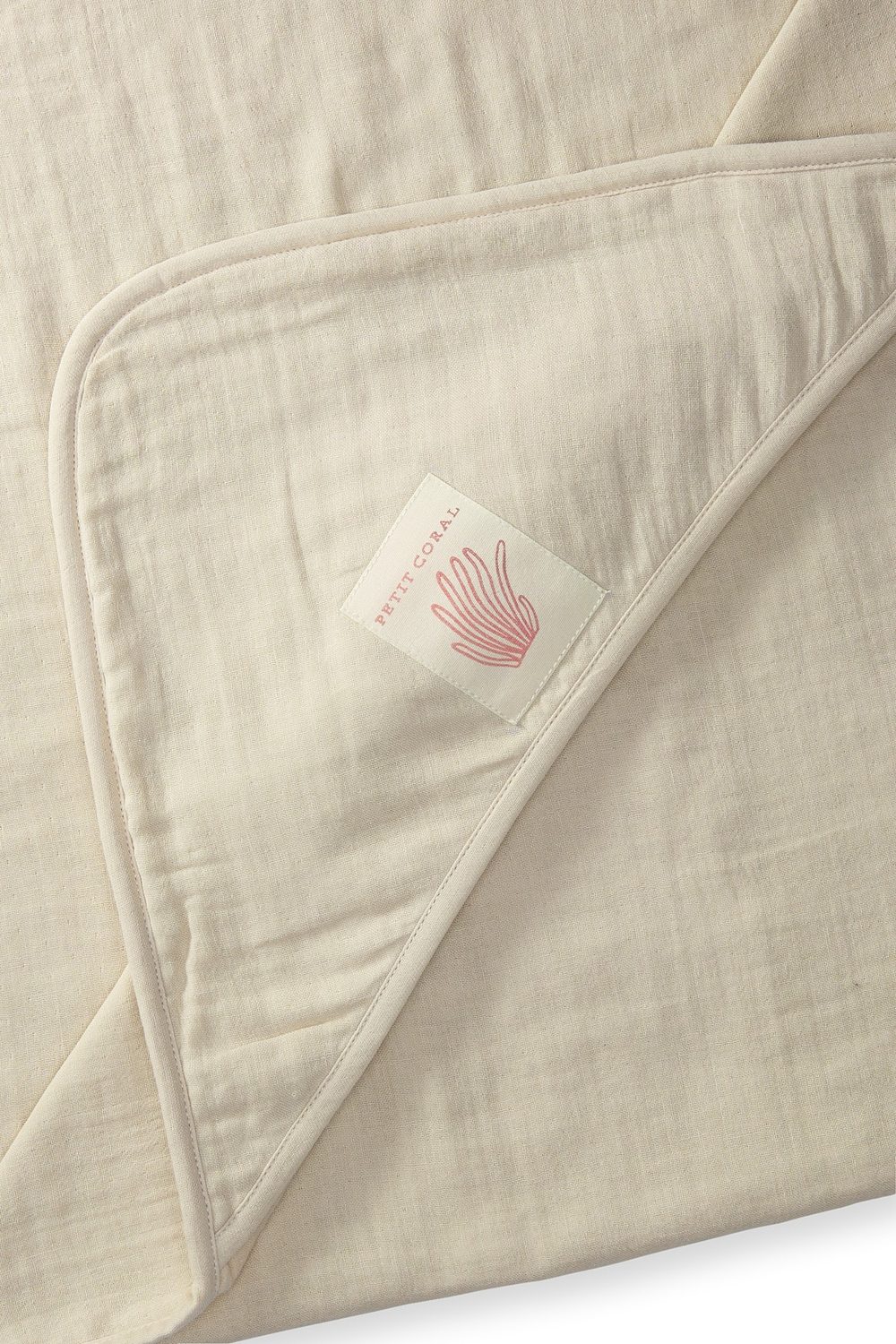 Taş Rengi Müslin Bebek Havlu