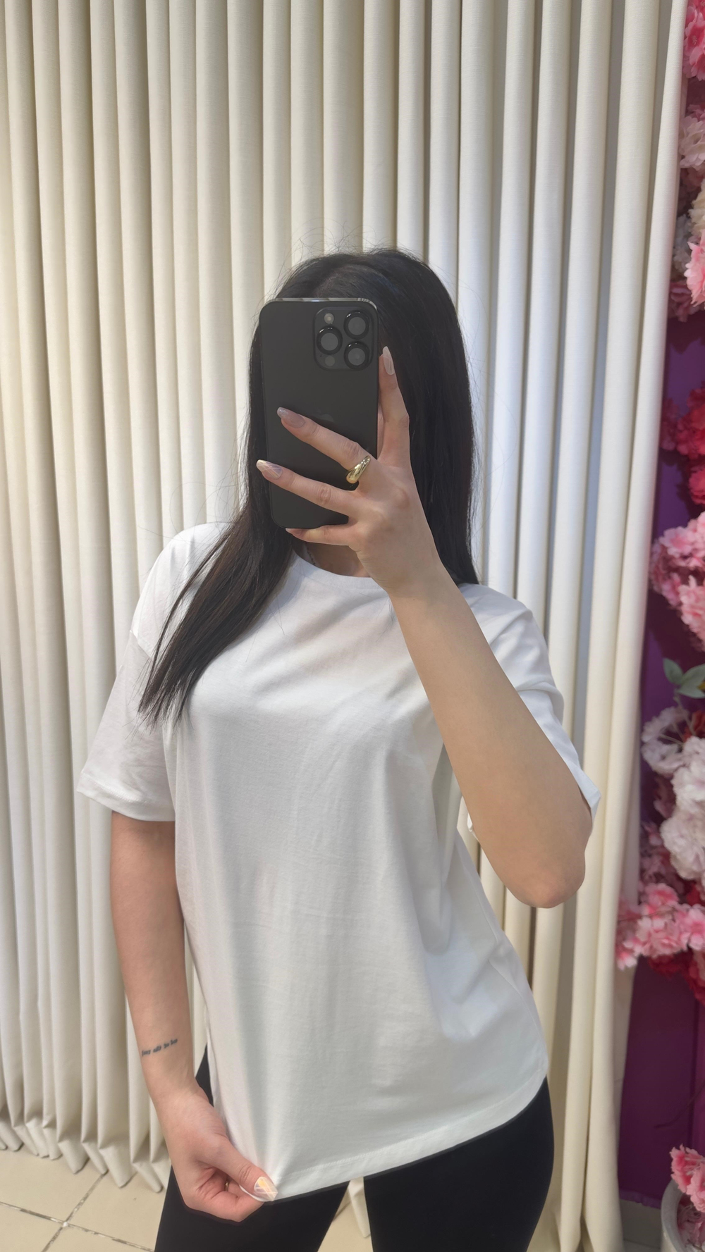 DİLVİN %100 PAMUK BASIC TSHIRT - EKRU