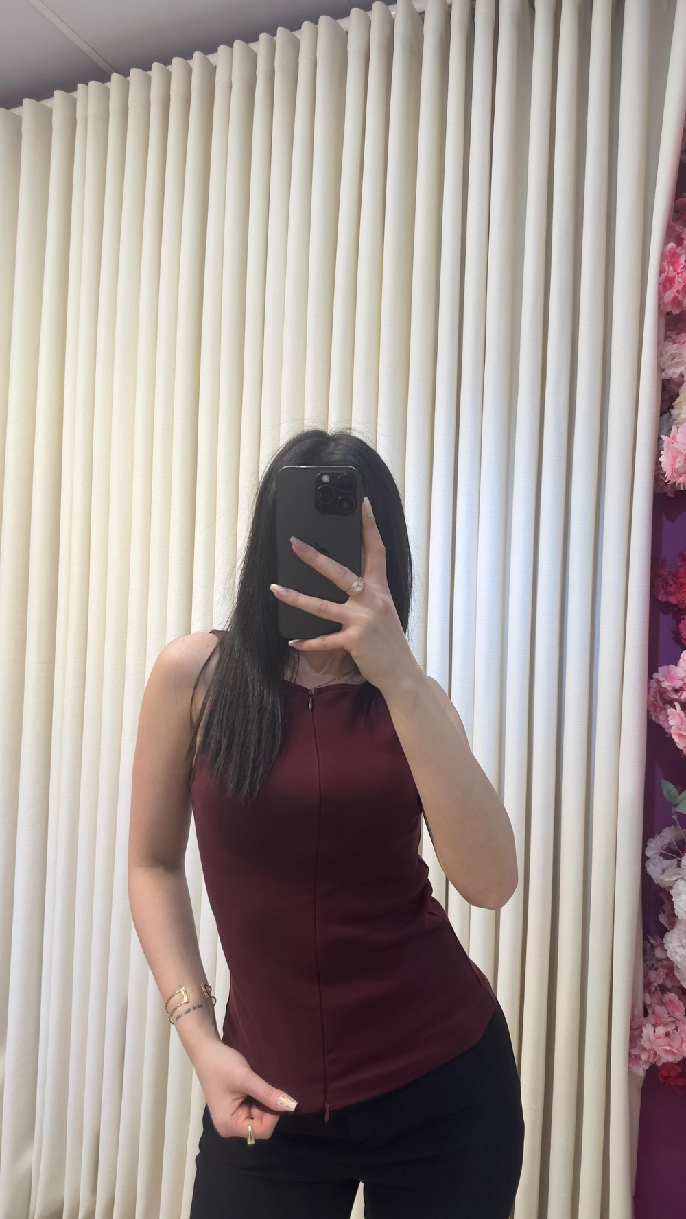 DİLVİN ÇİFT FERMUARLI TOP - BORDO