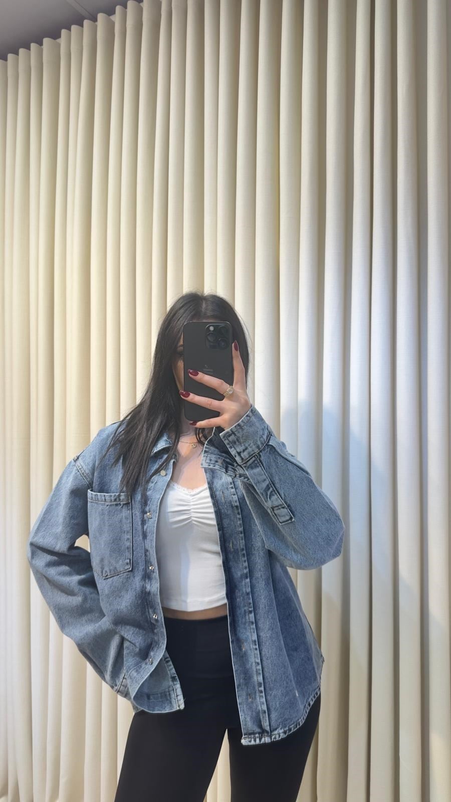 Premium Denim Gömlek Ceket