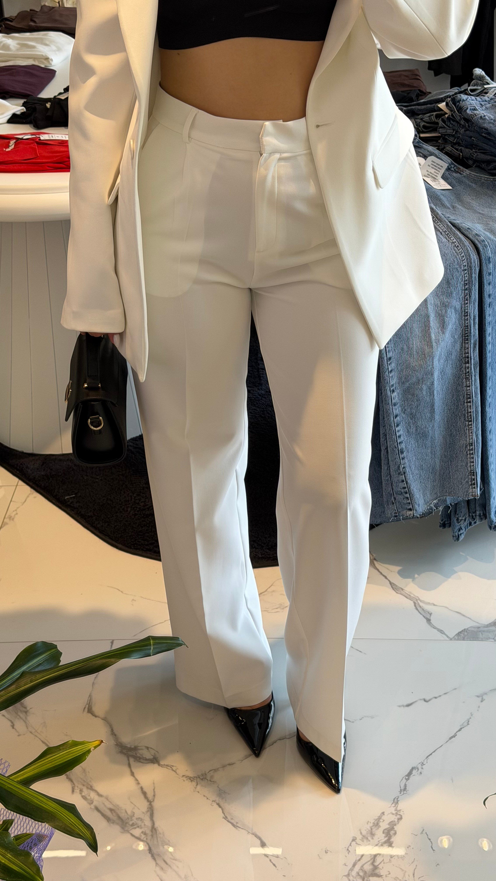 Premium Seri Palazzo Pantolon 
