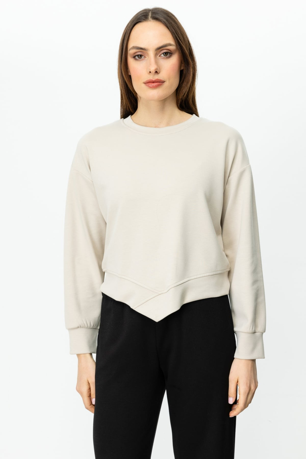 On Etek Ucu Asimetrik Sweat KUM