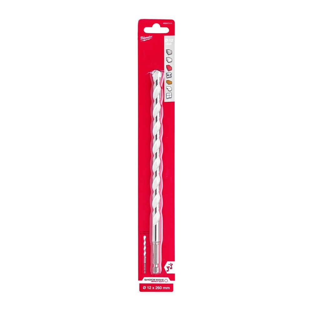 MULTİ BETON MATKAP UCU HEX GİRİŞLİ 12x260mm