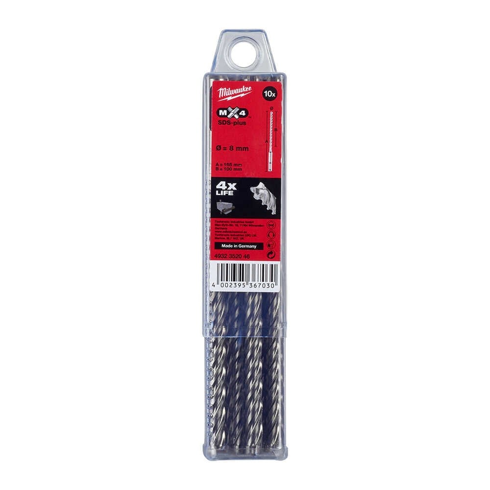 SDS-PLUS 8X160 MATKAP UCU 4 ELMAS 10'LU PKT